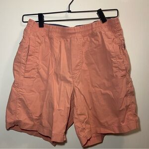 Men’s Birddogs Benjamin Cranklins Lined OXFORD SHORTS 7" Nantucket Red  Medium